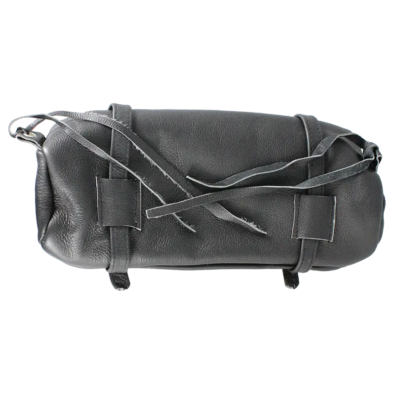 Open Road Double Buckle Small Leather Tool Bag - Boutique of Leathers/Open Road