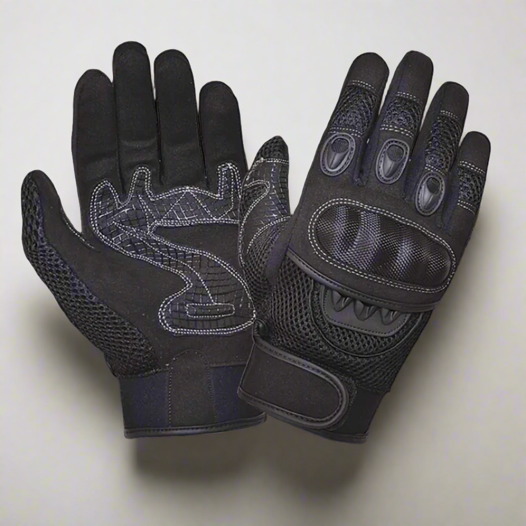 Open Road Hard Knuckle Mesh Motorcycle Gloves Men's Motorcycle Gloves Boutique of Leathers/Open Road