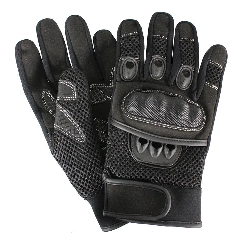 Open Road Hard Knuckle Mesh Motorcycle Gloves - Boutique of Leathers/Open Road