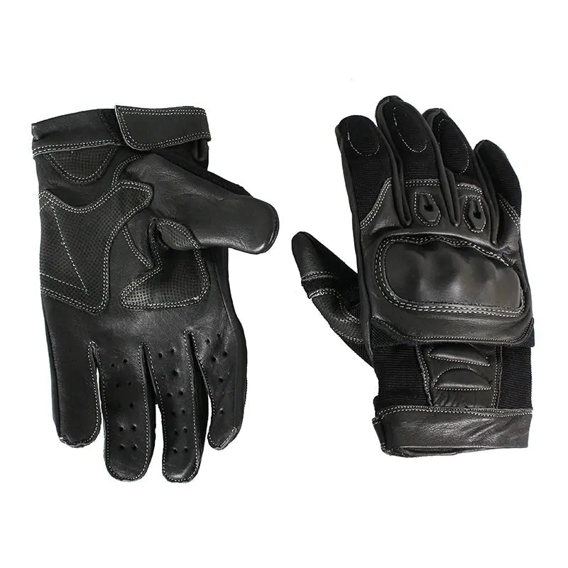 Open Road Hard Knuckle Motorcycle Gloves - Boutique of Leathers/Open Road