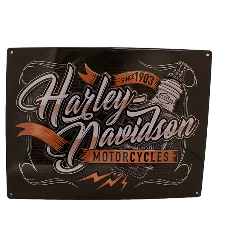 Open Road Harley David Spark Plug Sign Home & Gift Boutique of Leathers/Open Road