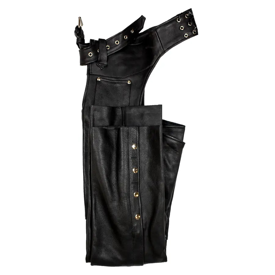 Open Road Heavy Duty Leather Chaps Motorcycle Chaps Boutique of Leathers/Open Road