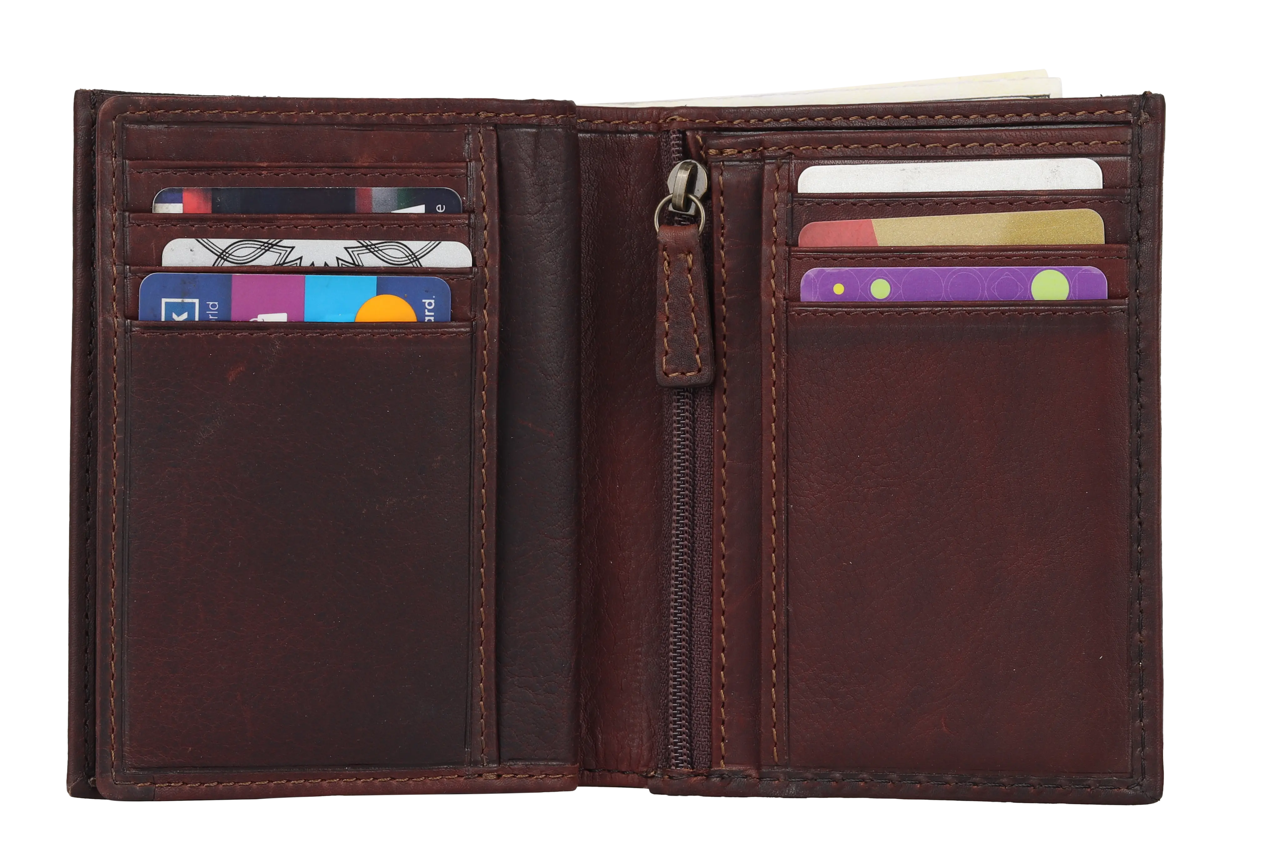 BOL/Open Road Men's Center Wing RFID Leather Wallet Men's Wallets Boutique of Leathers/Open Road