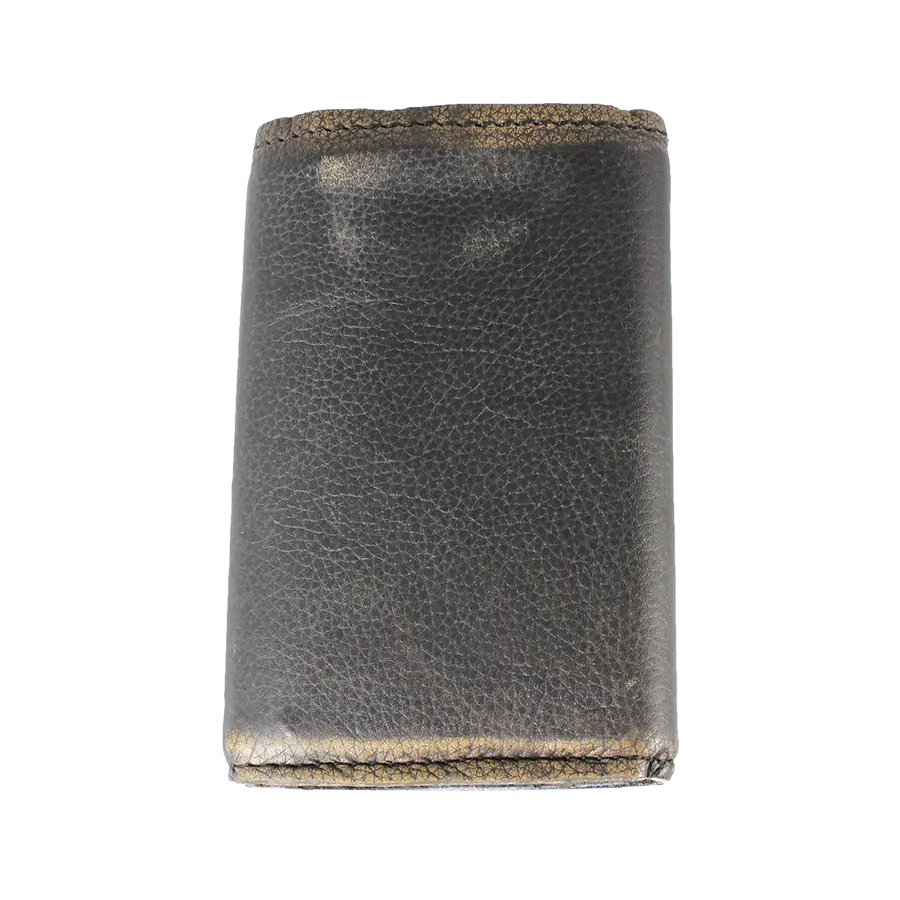 Open Road Men's Chrome Plated Chain Leather Wallet - Boutique of Leathers/Open Road