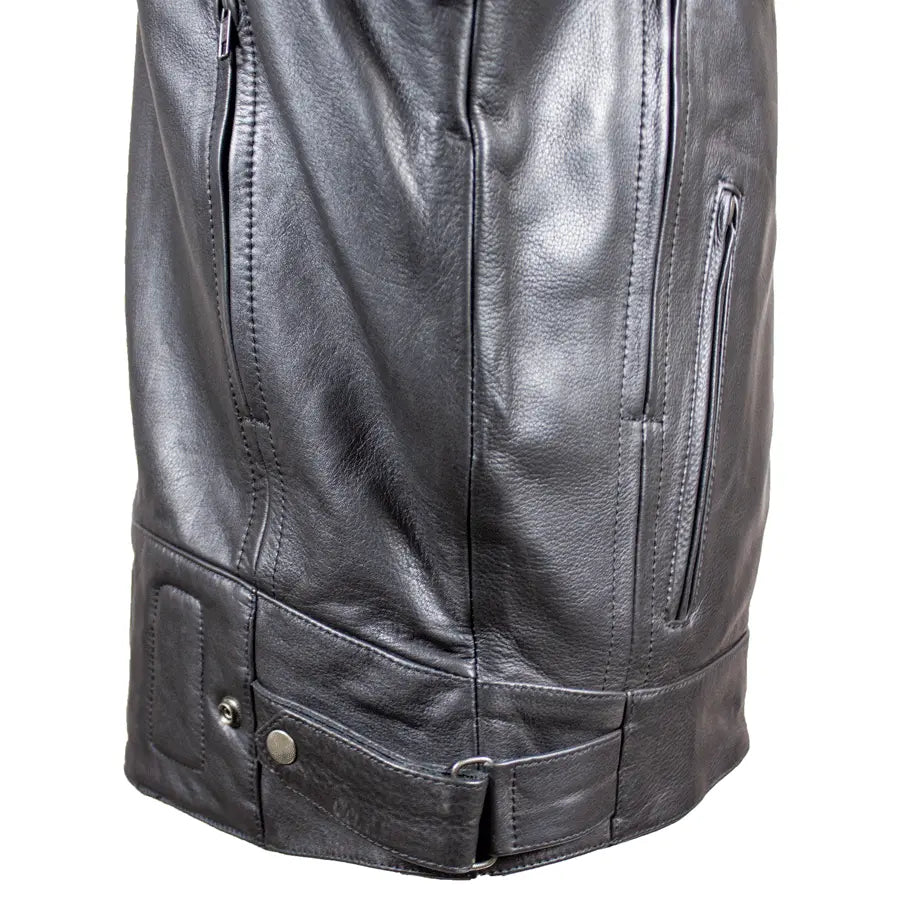 Open Road Men's Leather Armored Riding Jacket Men's Motorcycle Jackets Boutique of Leathers/Open Road