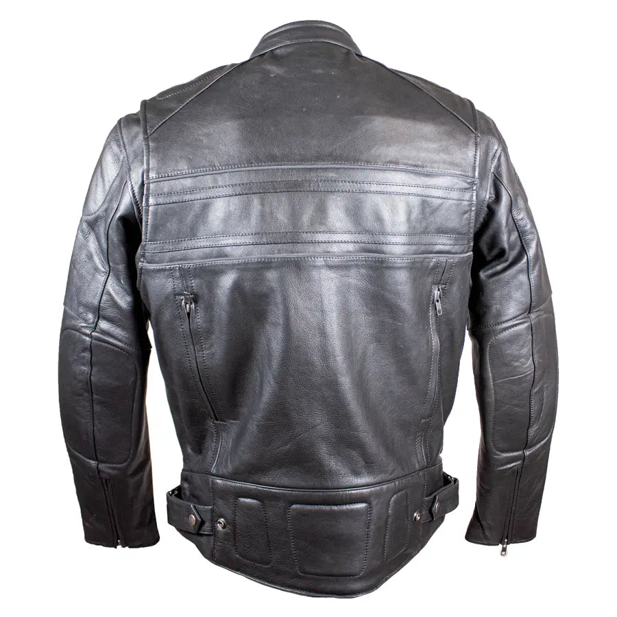 Open Road Men's Leather Armored Riding Jacket Men's Motorcycle Jackets Boutique of Leathers/Open Road