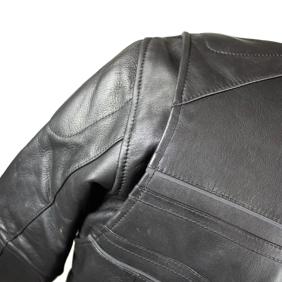 Open Road Men's Leather Armored Riding Jacket Men's Motorcycle Jackets Boutique of Leathers/Open Road