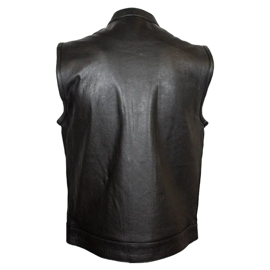 Open Road Men's Leather Club Vest - Boutique of Leathers/Open Road