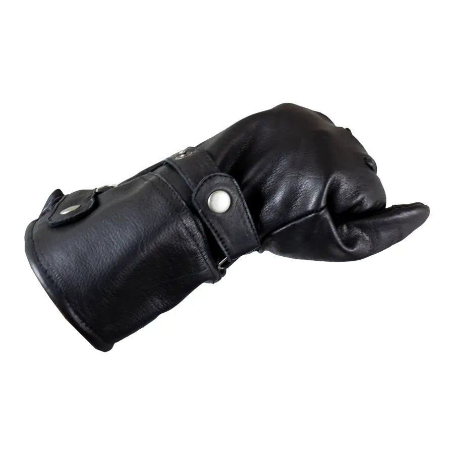 Open Road Men s Leather Gauntlet Riding Gloves Boutique of