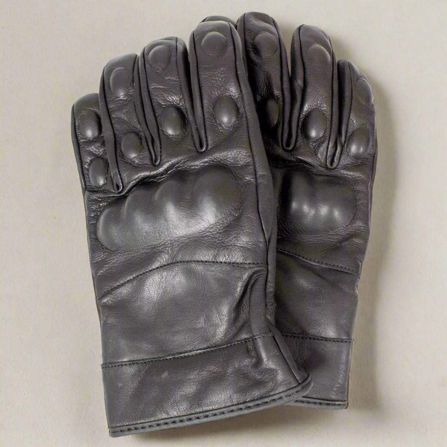 Open Road Men's Leather Kevlar Knuckle Motorcycle Gloves Boutique of