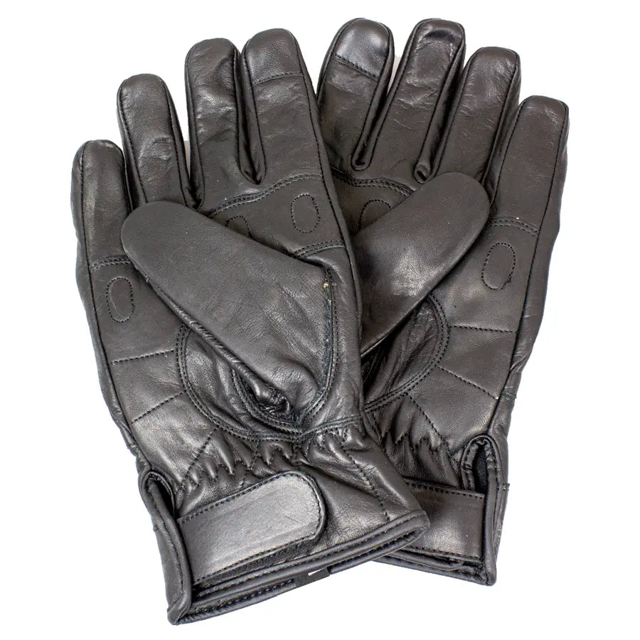 Open Road Men's Leather Kevlar Knuckle Motorcycle Gloves Men's Motorcycle Gloves Boutique of Leathers/Open Road