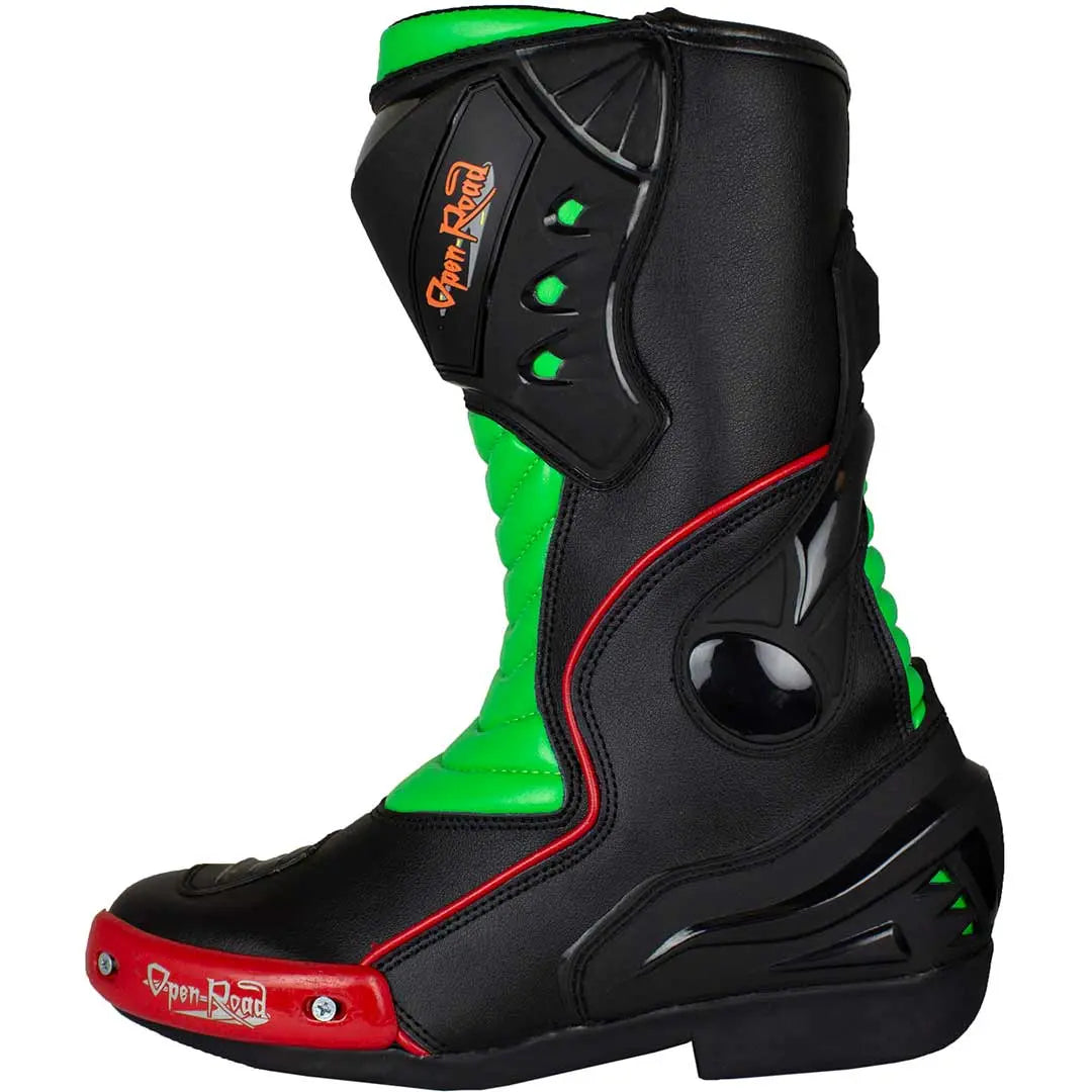 Open Road Men's Racing Boots - Boutique of Leathers/Open Road