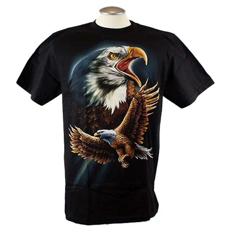 BOL/Open Road Men's Screeching Eagle T-Shirt Men's Shirts & Tees Boutique of Leathers/Open Road