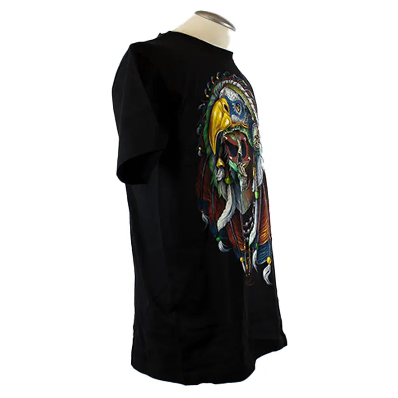 BOL/Open Road Men's Skull Glow In The Dark T-Shirt Men's Shirts & Tees Boutique of Leathers/Open Road