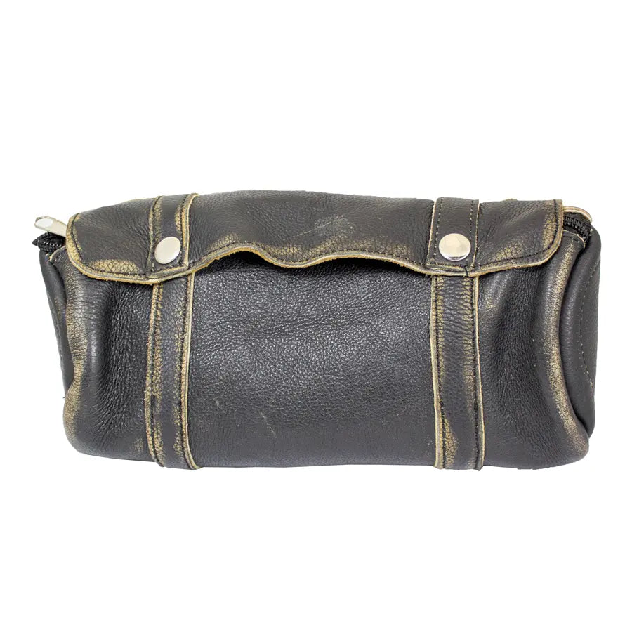 Open Road Soft Body Distressed Leather Tool Bag Motorcycle Bags & Panniers Boutique of Leathers/Open Road