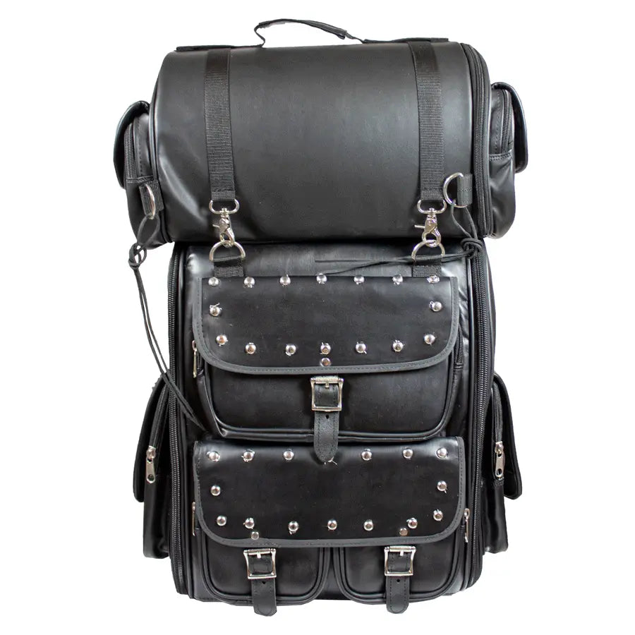 Open Road Stud Accent Shelf Touring Bag Motorcycle Bags & Panniers Boutique of Leathers/Open Road