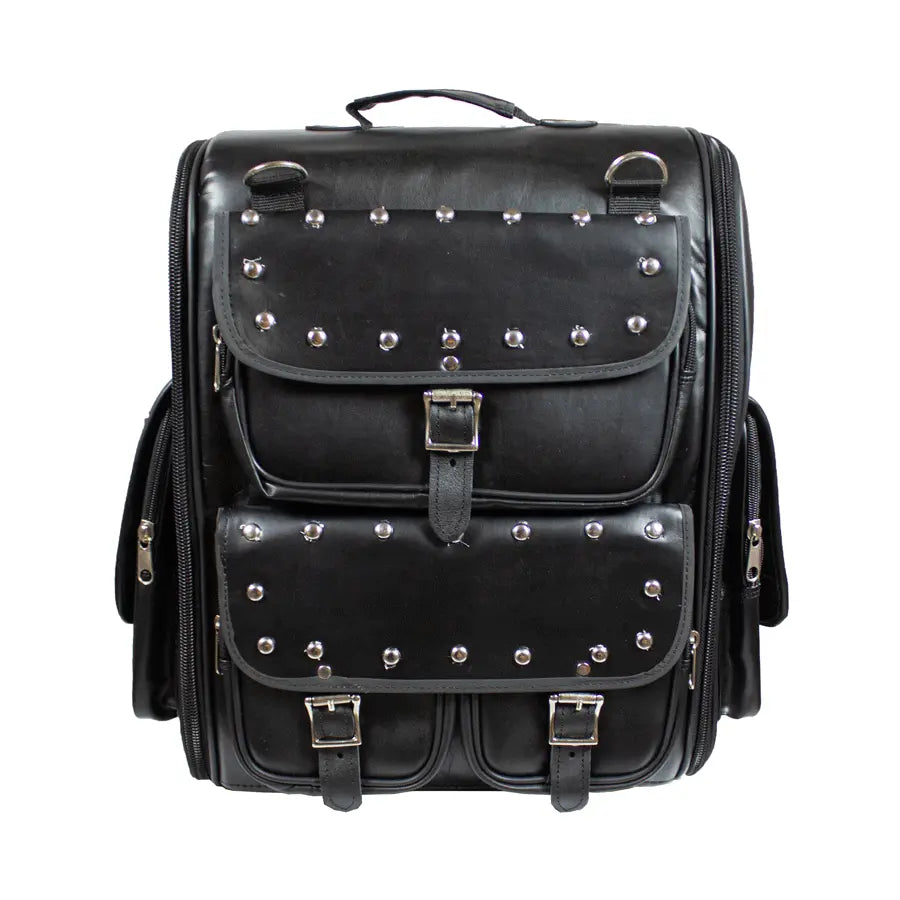 Open Road Stud Accent Shelf Touring Bag Motorcycle Bags & Panniers Boutique of Leathers/Open Road