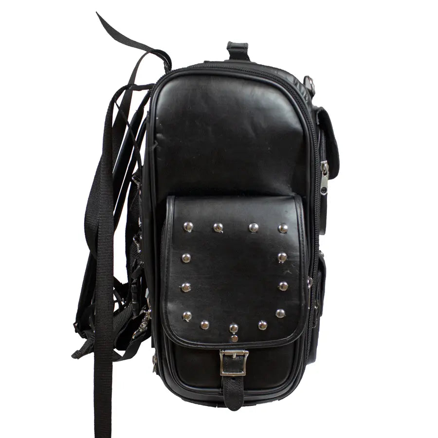 Open Road Stud Accent Shelf Touring Bag Motorcycle Bags & Panniers Boutique of Leathers/Open Road