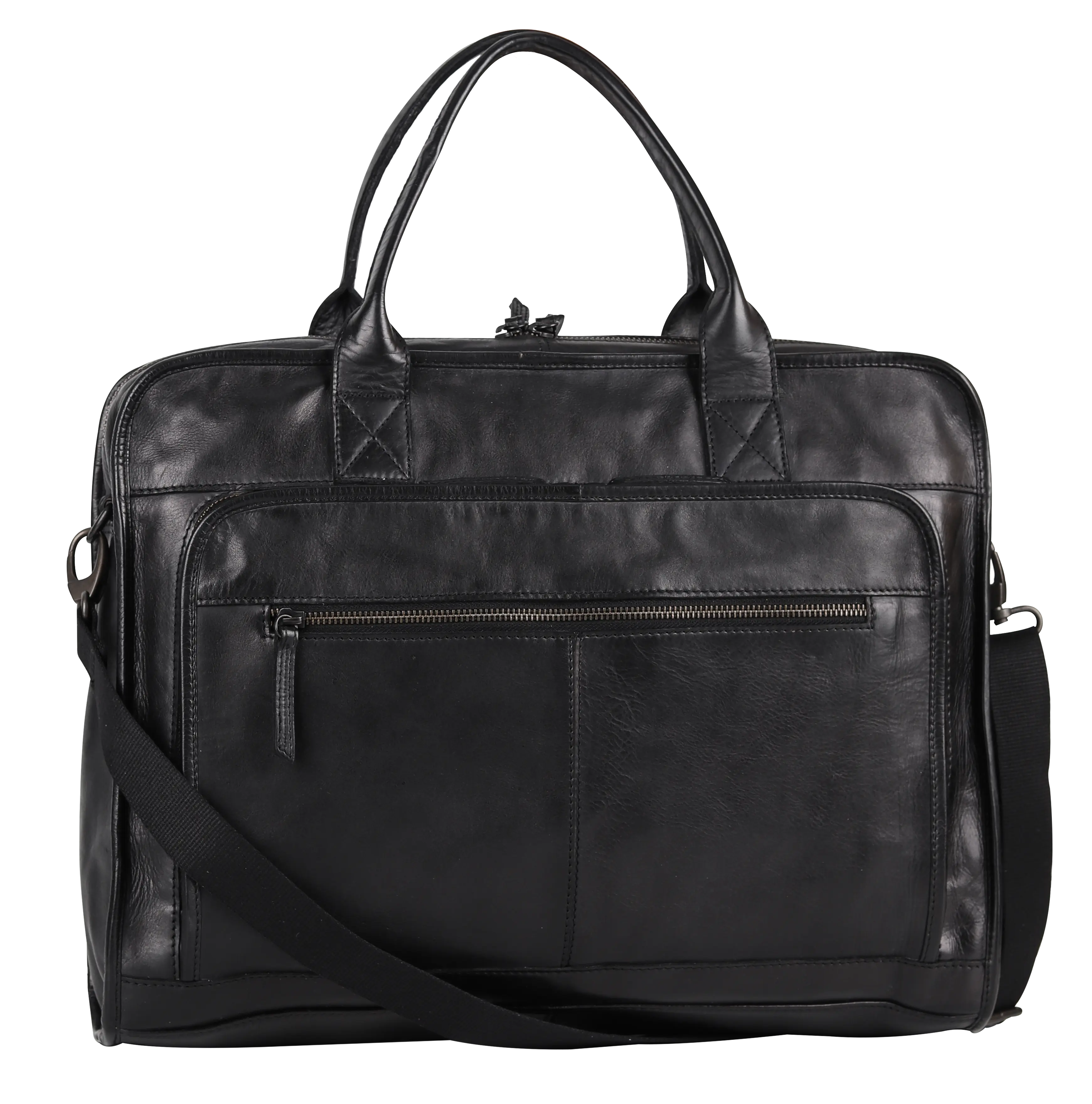 BOL/Open Road Two Handle Messenger Laptop Leather Bag Backpacks & Messenger Bags Boutique of Leathers/Open Road