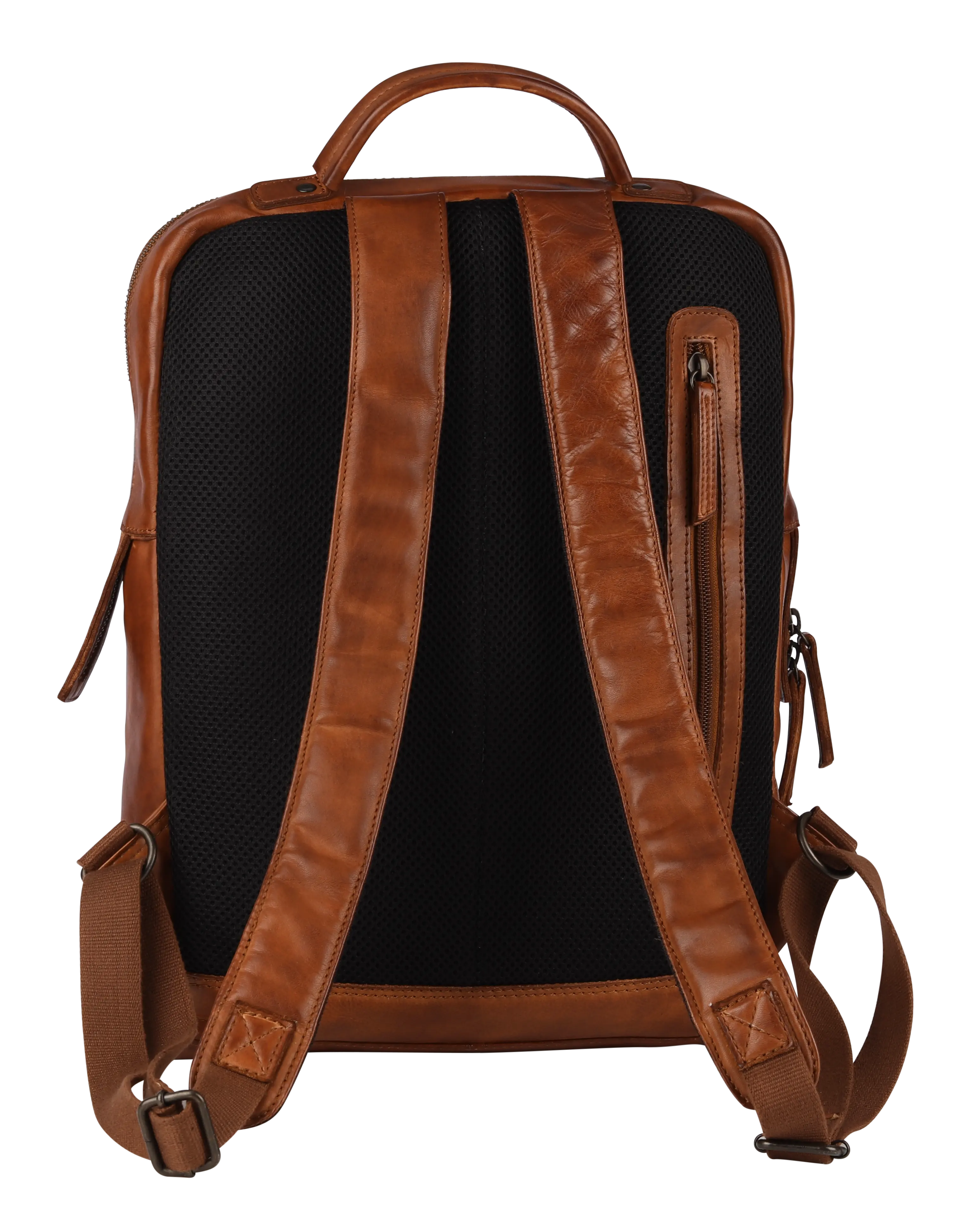 BOL/Open Road Two Strap Adjustable Leather Backpack Backpacks & Messenger Bags Boutique of Leathers/Open Road