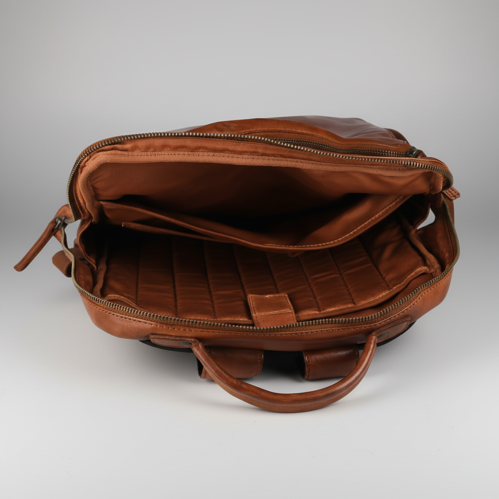 BOL/Open Road Two Strap Adjustable Leather Backpack Backpacks & Messenger Bags Boutique of Leathers/Open Road