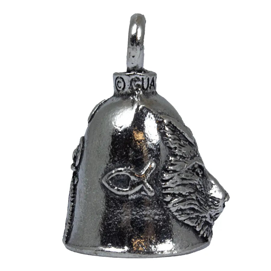 Open Road Wolf Head Motorcycle Guardian Bell Motorcycle Accessories Boutique of Leathers/Open Road