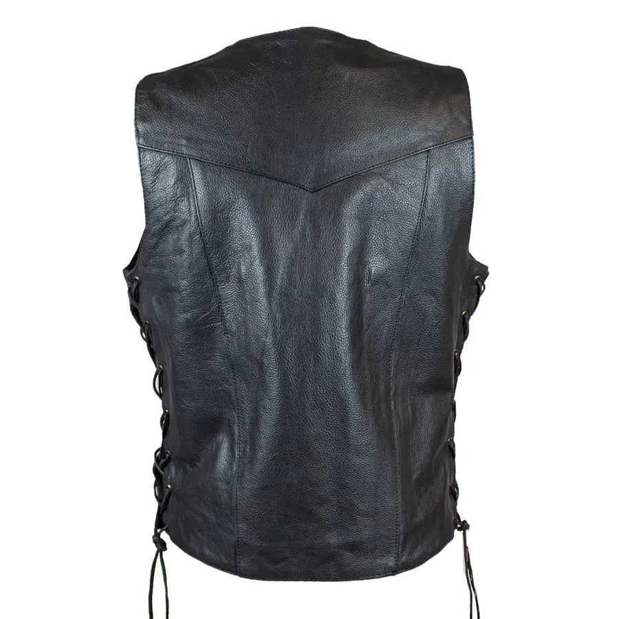 Open Road Women's Leather Gunslinger Vest Women's Vests Boutique of Leathers/Open Road