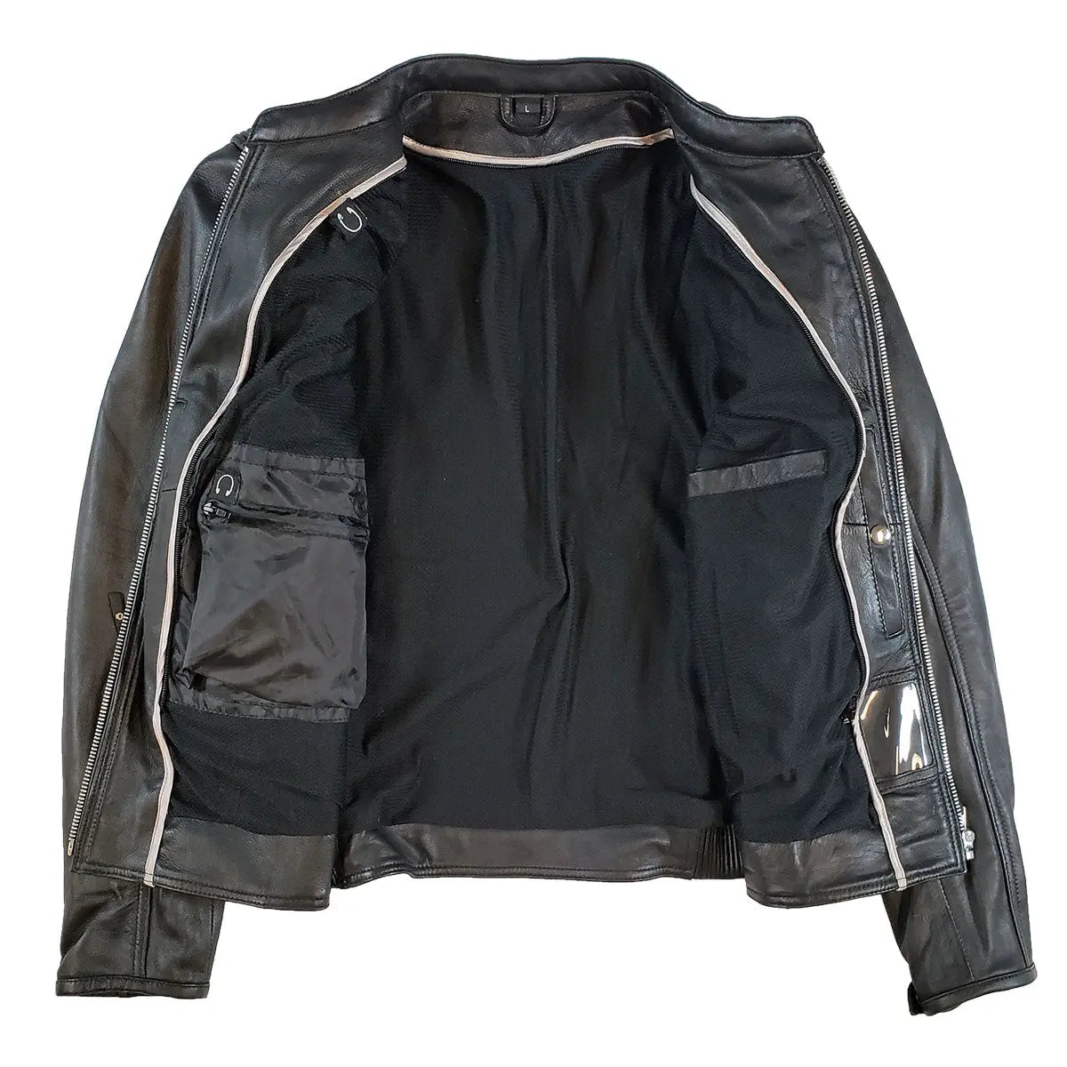 Open Road Women's Racer Leather Motorcycle Jacket - Boutique of Leathers/Open Road