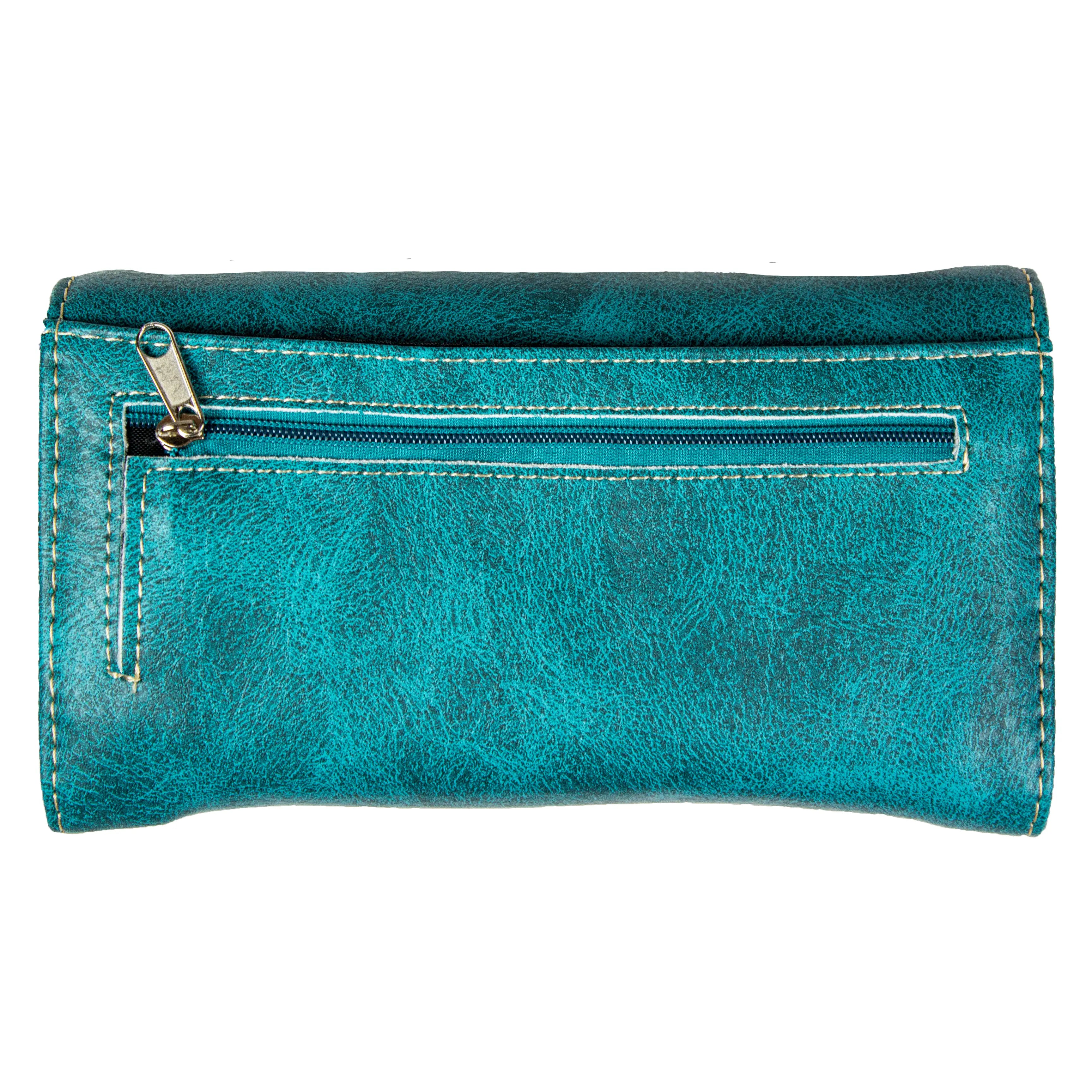 BOL/Open Road Women's Stylized Cowgirl Wallet Women's Wallets Boutique of Leathers/Open Road