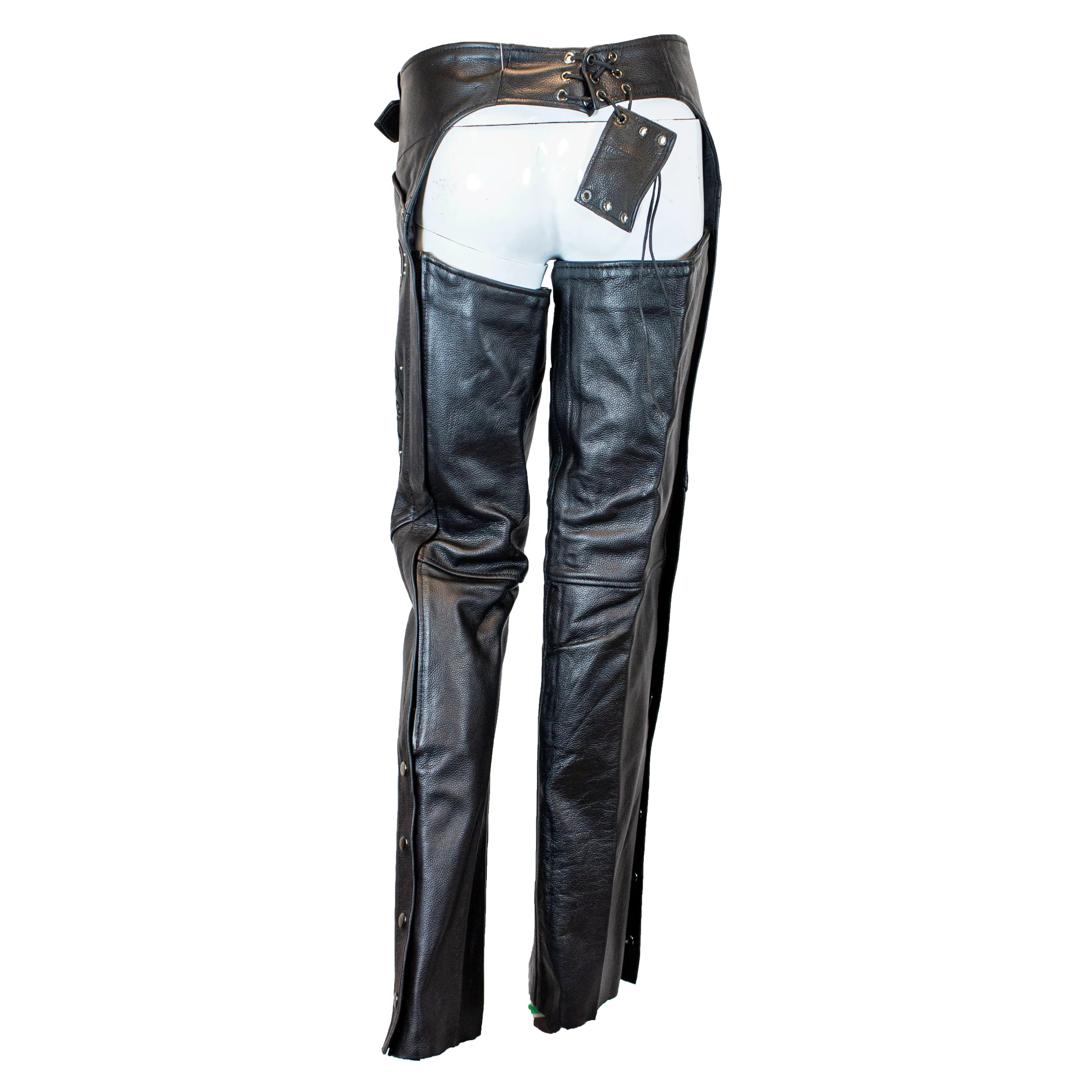 BOL/Open Road Women's Suede Wing Design Leather Chaps Women's Motorcycle Pants & Chaps Boutique of Leathers/Open Road