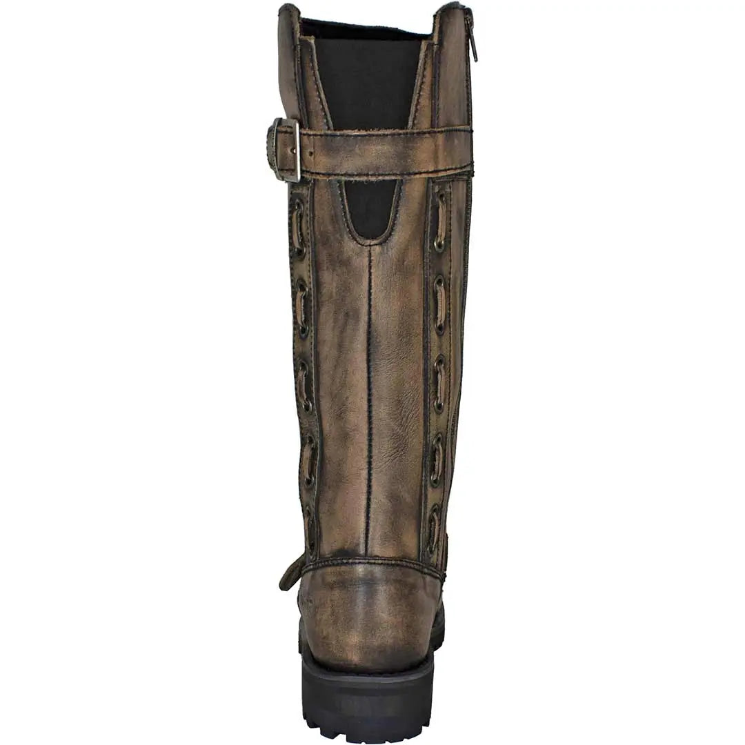 Open Road Women's Tall Motorcycle Boots - Boutique of Leathers/Open Road