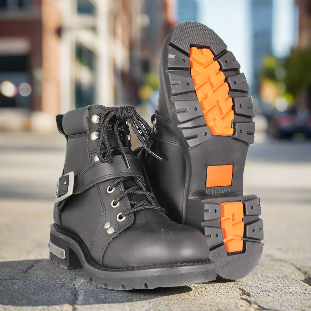 Women's lace up biker boots hotsell