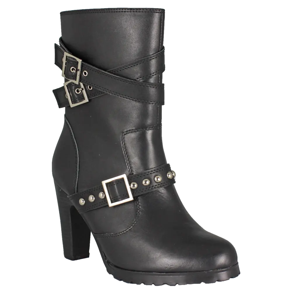 Ride Tec Women s 9.5 High Heel Motorcycle Boots Boutique of