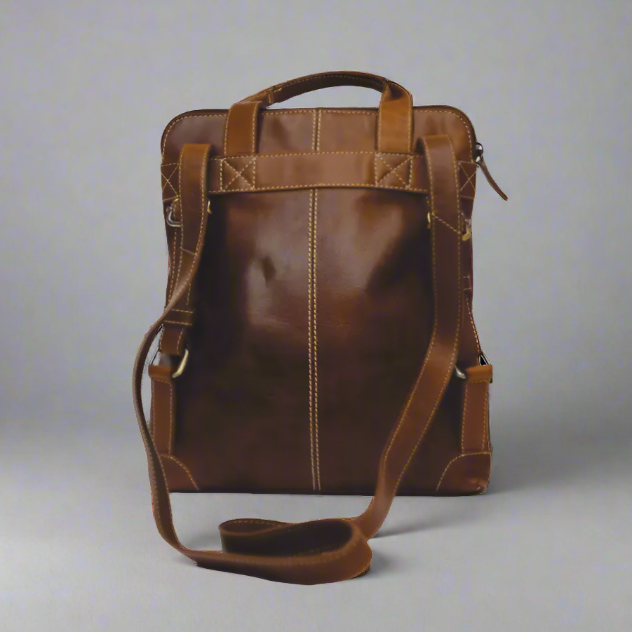 Rugged Earth Leather Backpack Backpacks & Messenger Bags Boutique of Leathers/Open Road