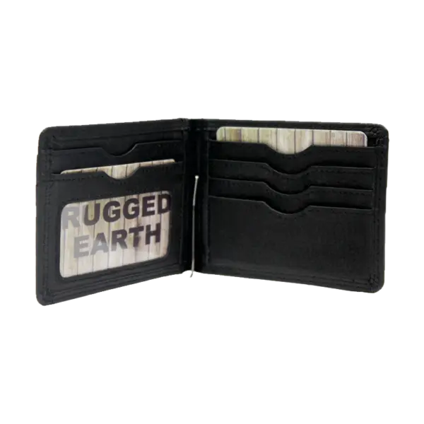 Rugged Earth Men's Leather Money Clip Wallet Men's Wallets Boutique of Leathers/Open Road