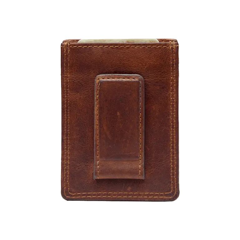 Rugged Earth Men's Leather Money Clip Wallet Men's Wallets Boutique of Leathers/Open Road