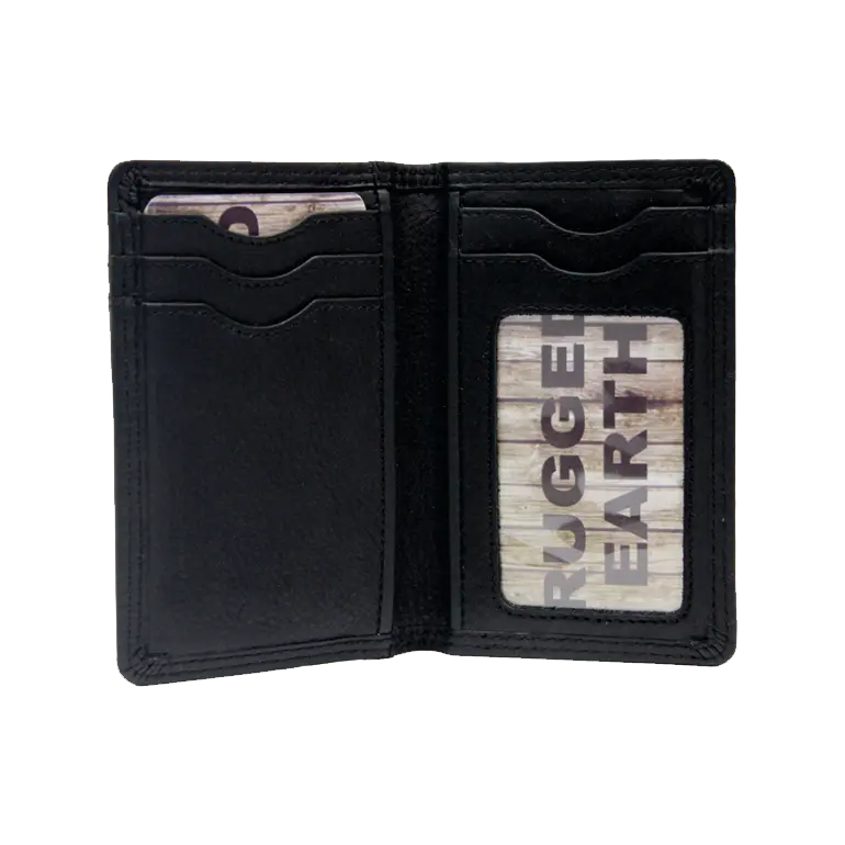 Rugged Earth Men's Small Credit Card Wallet Men's Wallets Boutique of Leathers/Open Road