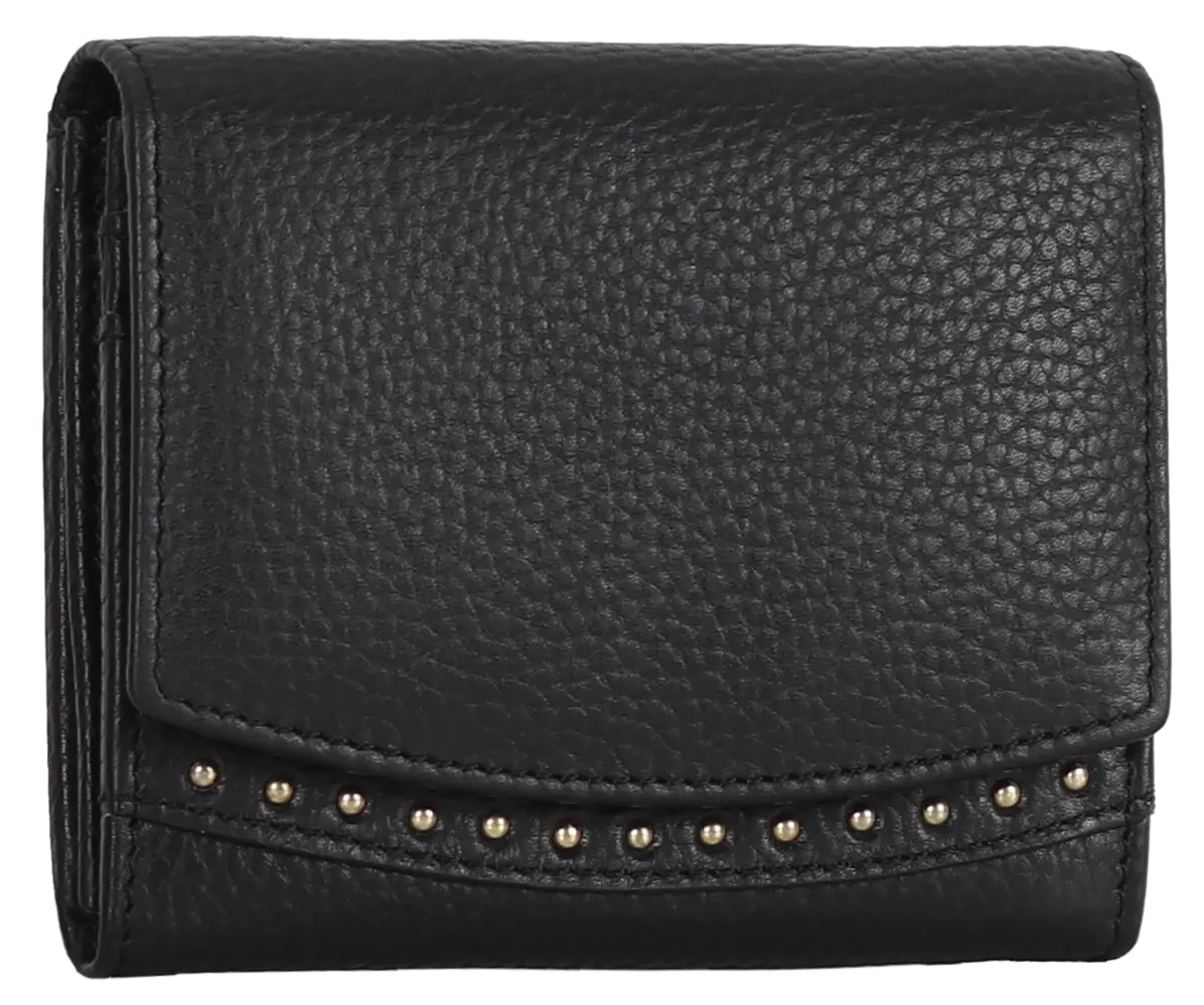 Rugged Earth Women's Leather Small Wallet with Round Studs Women's Wallets Boutique of Leathers/Open Road