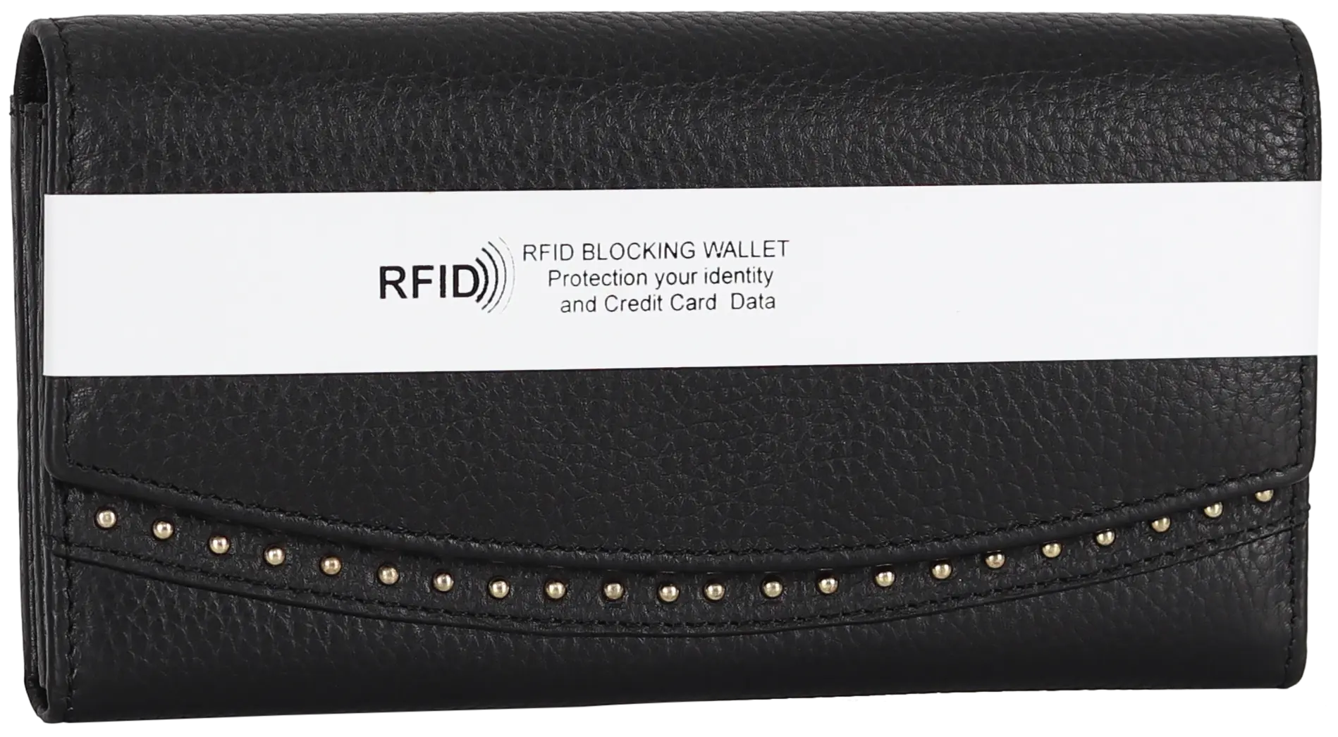 Rugged Earth Women's Leather Wallet with Round Studs Women's Wallets Boutique of Leathers/Open Road