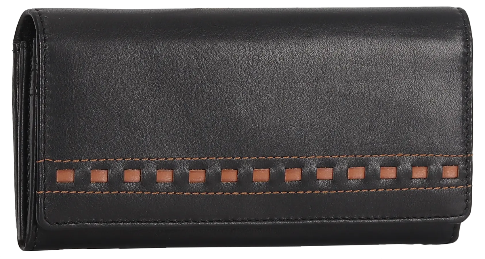 Rugged Earth Women's Leather Wallet with Stitch Women's Wallets Boutique of Leathers/Open Road