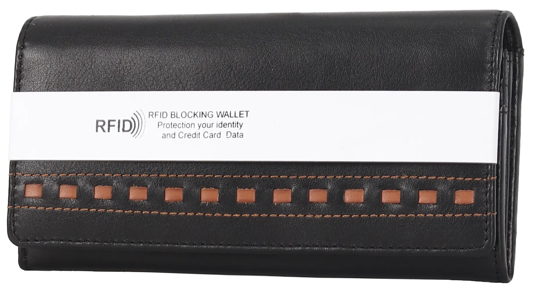 Rugged Earth Women's Leather Wallet with Stitch Women's Wallets Boutique of Leathers/Open Road