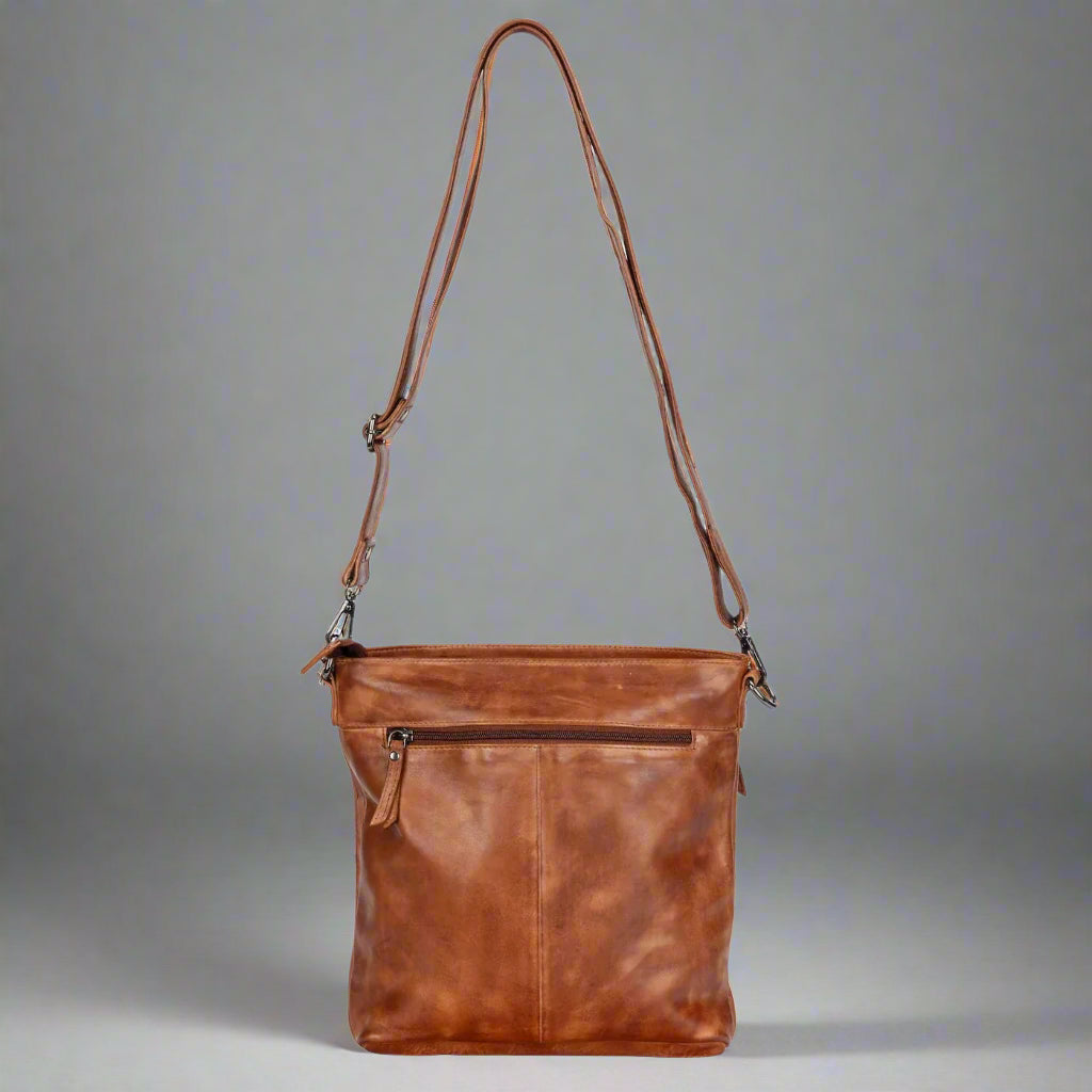 Greenwood Leather Shoulder Bag - Boutique of Leathers/Open Road