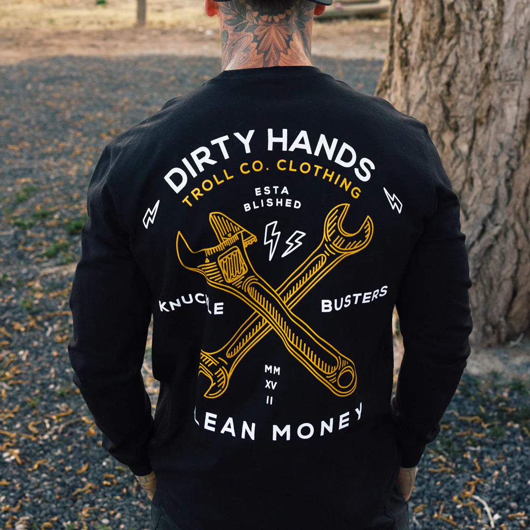 DHCM Twisting Wrenches Long Sleeve - Boutique of Leathers/Open Road