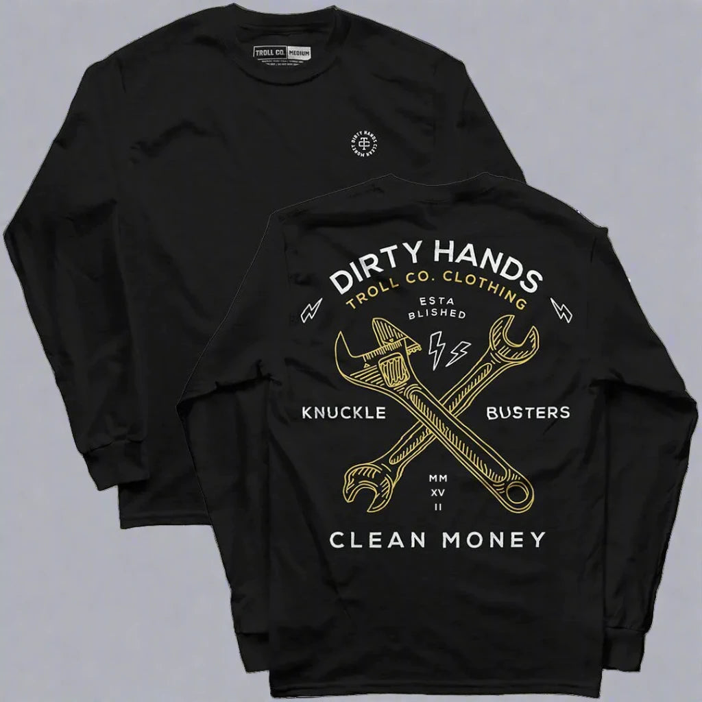 DHCM Twisting Wrenches Long Sleeve - Boutique of Leathers/Open Road