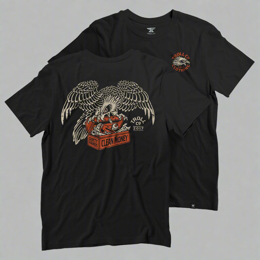 DHCM Eagle Eye Tee - Boutique of Leathers/Open Road