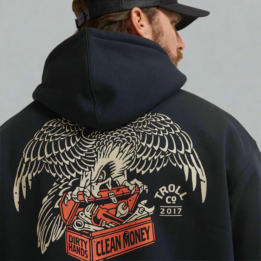 DHCM Eagle Eye Hoodie - Boutique of Leathers/Open Road