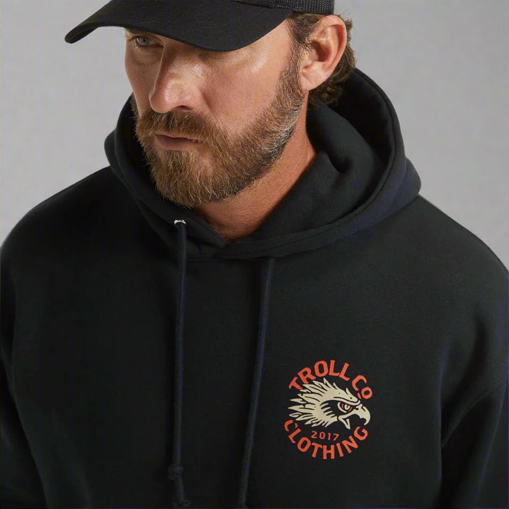 DHCM Eagle Eye Hoodie - Boutique of Leathers/Open Road