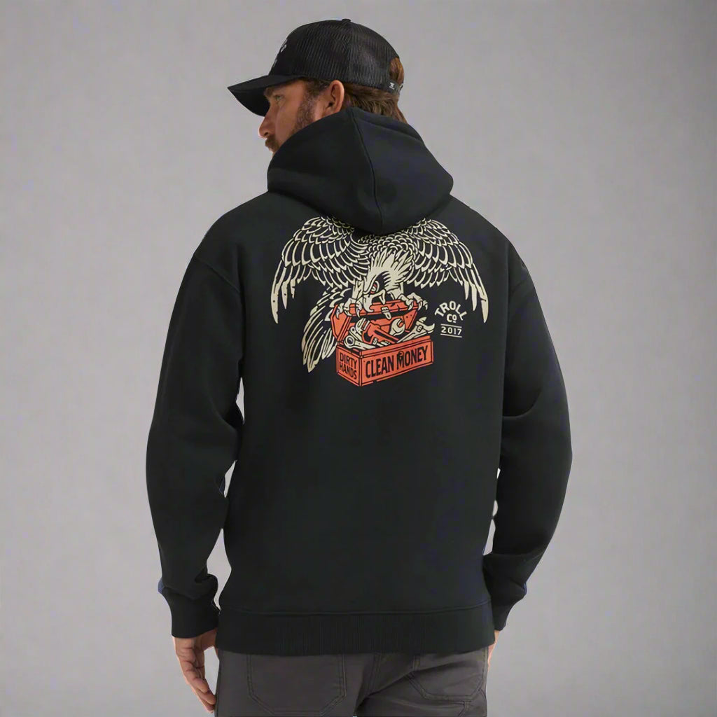 DHCM Eagle Eye Hoodie - Boutique of Leathers/Open Road