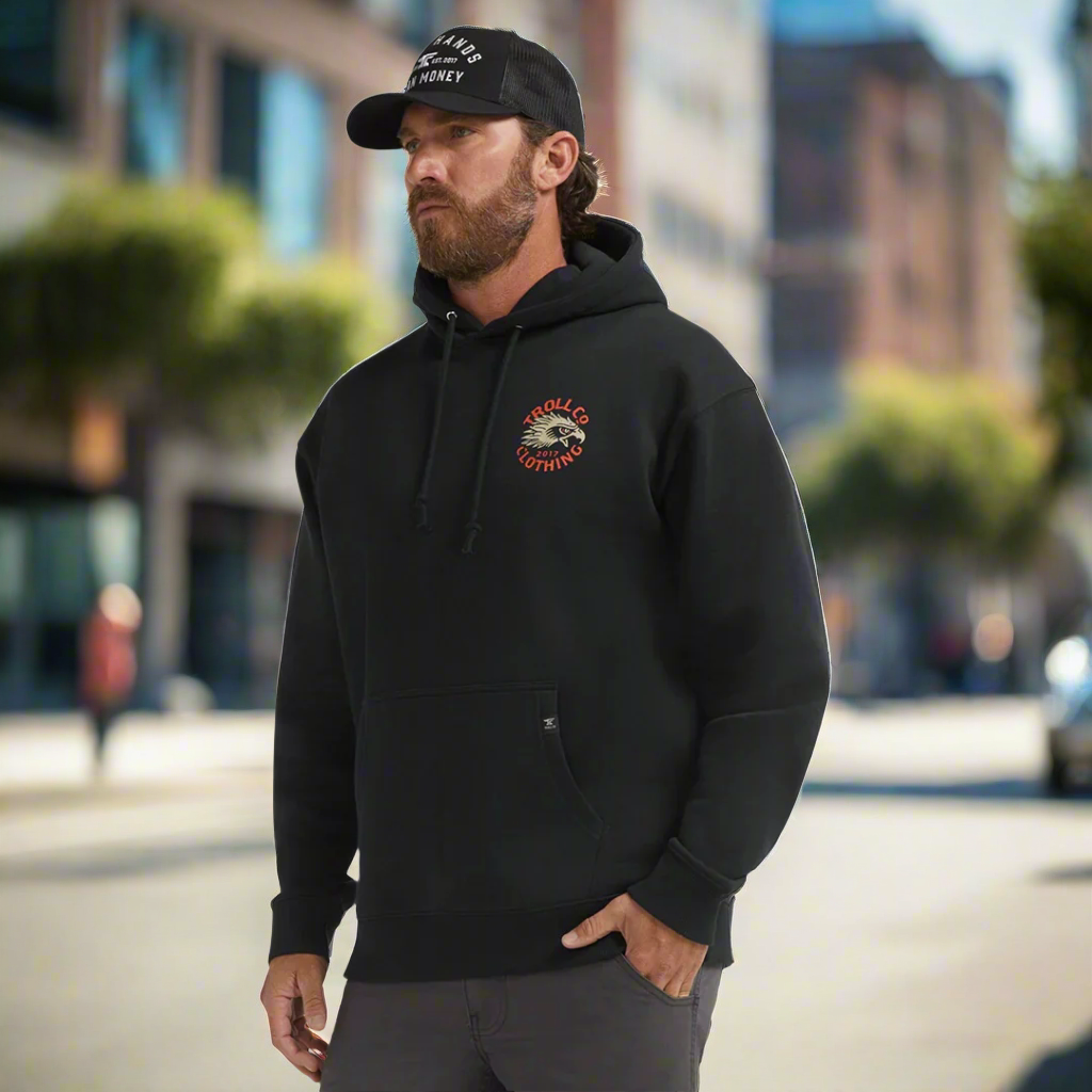 DHCM Eagle Eye Hoodie - Boutique of Leathers/Open Road