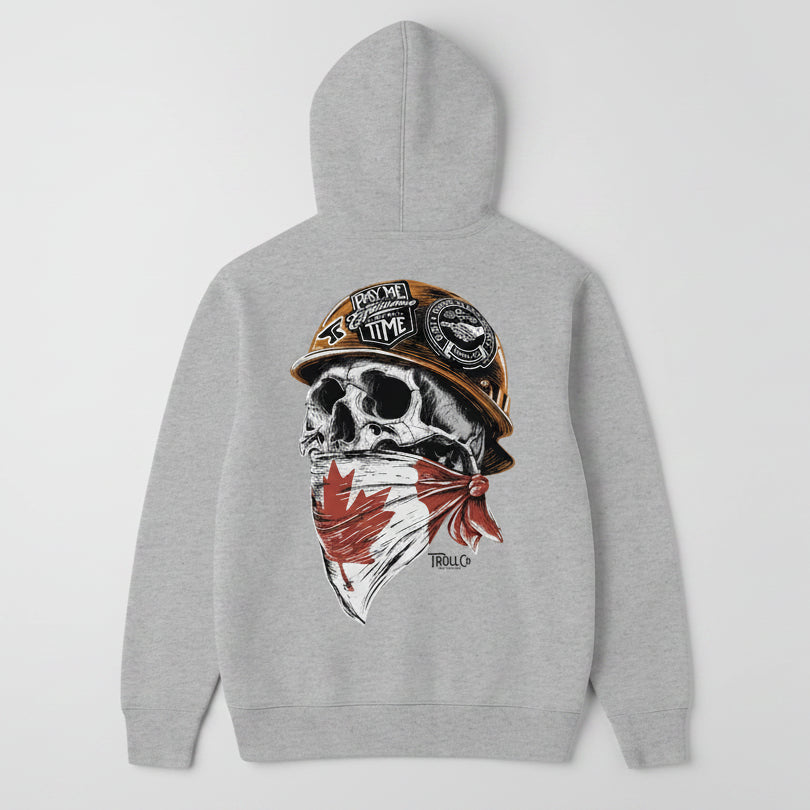 DHCM Men's Hoodie - Pay Me For My Experience, Not My Time - Boutique of Leathers/Open Road